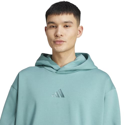 Image of adidas mens All Szn Fleece Loose Hoodie