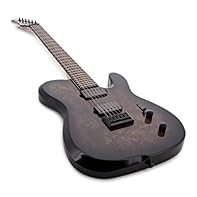 DISTINCTIVE GRAIN PATTERN: poplar eye burl offers a beautiful and unique grain pattern, enhancing the guitar's appearance with character and charm. RESONANT AND LIGHTWEIGHT: Being lightweight and porous, poplar eye burl contributes to the guitar's re...