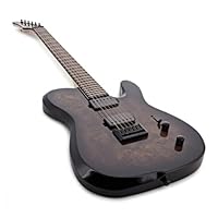 DISTINCTIVE GRAIN PATTERN: poplar eye burl offers a beautiful and unique grain pattern, enhancing the guitar's appearance with character and charm. RESONANT AND LIGHTWEIGHT: Being lightweight and porous, poplar eye burl contributes to the guitar's re...