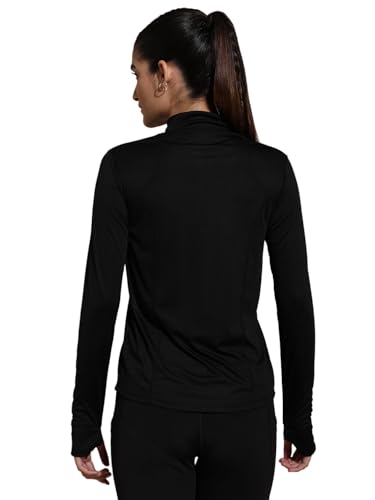 Image of Silvertraq Women's Athleisure Runner Zip Neck T-Shirt