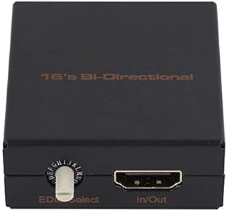 EDID Manager, HDMI EDID Feeader, EDID Manager Emulator with 16 Kinds of EDID Mode for Audio and Video Equipment, Support 4K CEC