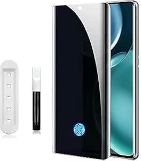 شاشة حماية للخصوصية لهاتف أوبو رينو 12 شبكة الجيل الخامس 5G قارئ بصمات الأصابع من الزجاج المقوى المنحني ثلاثي الأبعاد مضاد للتجسس من دلع موبايلك