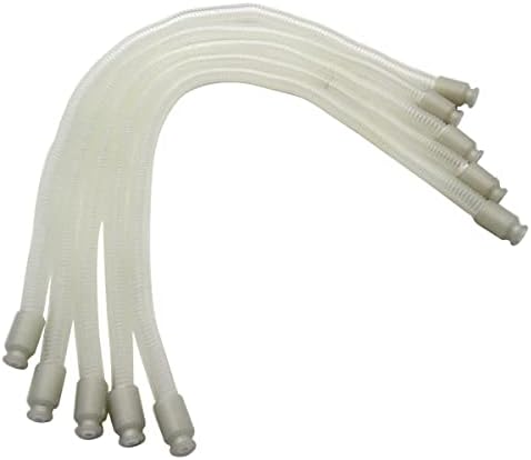 CKPSMS Brand - #KP-BS-D-195-30 5PCS Wind Barrier Thread Guide Can Stretch Soft Tube Compatible with/Replacement for Tajima Brand SWF Brand Embroidery Machine