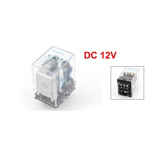 Relais HH54P 12V CC commande 4PDT terminal puissance 14 broches - 2