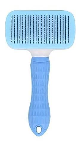 Dog & Cat Self Cleaning Slicker Brush with Ergonomic Non-Slip Handle for Pet Grooming Gently Removes Tangled Matted Fur from Cats and Dogs and Reduces Shedding (B09TWJ69K7) Amazon Price History, Amazon Price Tracker