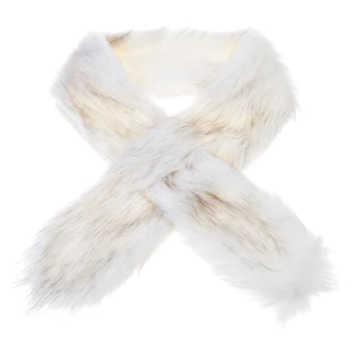 Bufanda de piel artificial con textura sofisticada de alta densidad para estilismos de invierno