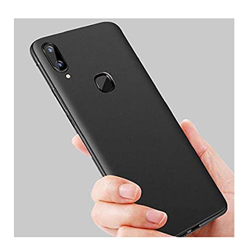 Image of Mobile Back Cover Case for Vivo Nex S (Silicone Case|CameraProtection|Black SC1510)