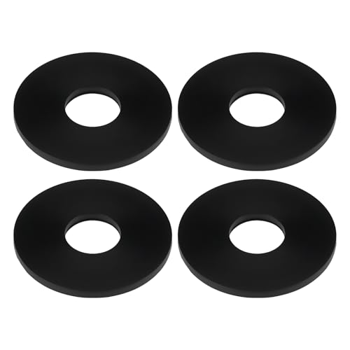 Briny River 4 Unidades Junta de Tanque de Inodoro 58 x 20,5 x 3 Mm Sello de Campana de Sifón Arandela 7412 Compatible con JOMO