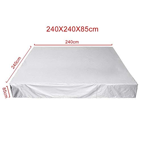 KEIBODETRD Bathtub Pool Cover Outdoor SPA Dustproof Rainproof Square Hot Tub Cover