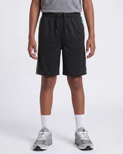 Image of 5 Pack Boys' Mesh Athletic Shorts Basketball Kids Soccer Sports Pockets