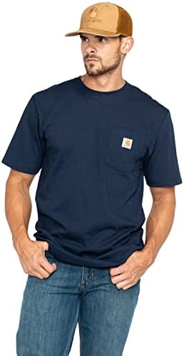 Carhartt Men&#39;s Loose Fit Heavyweight Short-Sleeve Pocket T-Shirt
