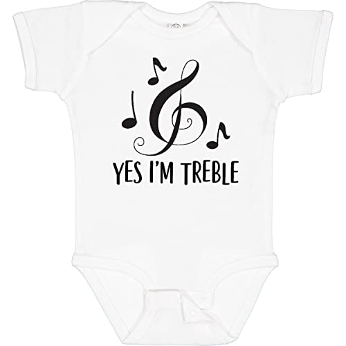 Image of inktastic Funny Music Yes Im Treble Gift Baby Bodysuit