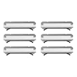 Clips de moldeo para parabrisas: juego de 6 piezas para BMW E60 E83 para 530i y X5, reemplazo de ajuste directo con número OEM 51317064098, diseñado para sujetar de forma segura el parabrisas delantero en su lugar sin herramientas ni adhesivos.