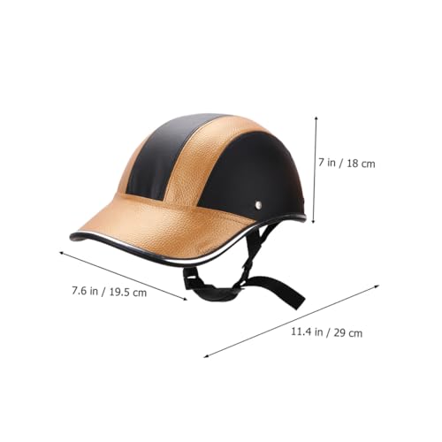 Casque de baseball pour course en extérieur et trajets à moto - 3