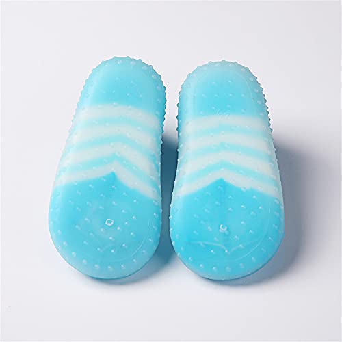 Newborn Baby Shoes Girls Boy Unisex Kids Anti-Slip Soft Rubber Sole Floor Shoe Cute Duck Summer Cotton Sock Toddler First Walker3