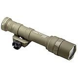 M600U-Z68-TN Scout Light, 6V, M75 Thumb Screw Mount, 600 Lumens, Tan, Z68 Click On/Off Tailcap