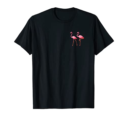 Key West Pink Flamingo Florida Keys Vacation (2 caras) Camiseta