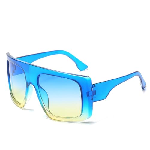 Lunettes de soleil de luxe UV400 carrées pour une protection totale
