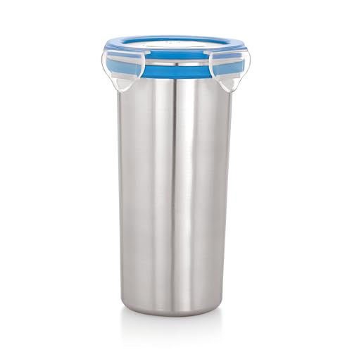 Image of STEELLOCK Stainless Steel Tumbler with Lid, 450ML, BPA Free Water Tumbler, Leak Proof, Office Tumbler, Rust-Free, Easy Grip, Easy to Carry, Travel Bottle