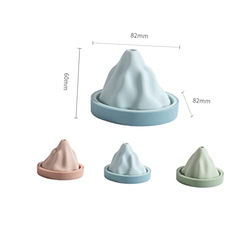 Molde para Cubos de Hielo Creativo de Silicona Azul miniatura 6