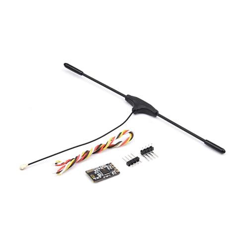 Readytosky ELRS 915 Receiver RC 915 Nano Long Range ExpressLRS Receiver with T Type Antenna for FPV Racing Drone Quadcopter Support WiFi Upgrade