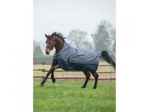 Couverture highneck HKM Glasgow 1200D 100g imperméable cheval taille 115 - 2