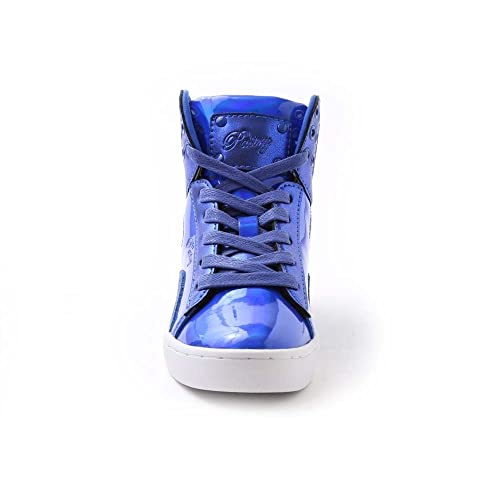 Pastry Youth Pop Tart Glitter High-Top Sneaker, Blue, 2 Little Kids2