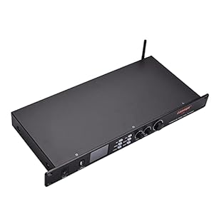 Audioprocessor K-1800 Digitale audioprocessor met 3,5 mm microfoon/USB-geluidskaart/BT-audio-ingang en XLR/3,5 mm…