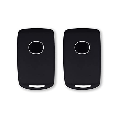 Autobase Remote Key Fob Silicone Case Cover for 2019 2020 2021 2022 2023 2024 2025 Mazda 3 6 CX4 CX5 CX8 CX9 CX-30 Mazda 3 Hatchback | Car Key Protection Accessory (Black)