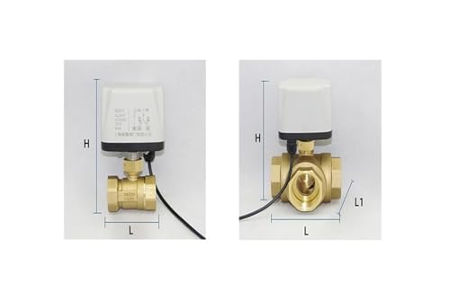Vanne électrique DN25 AC220V contre les pannes de circulation