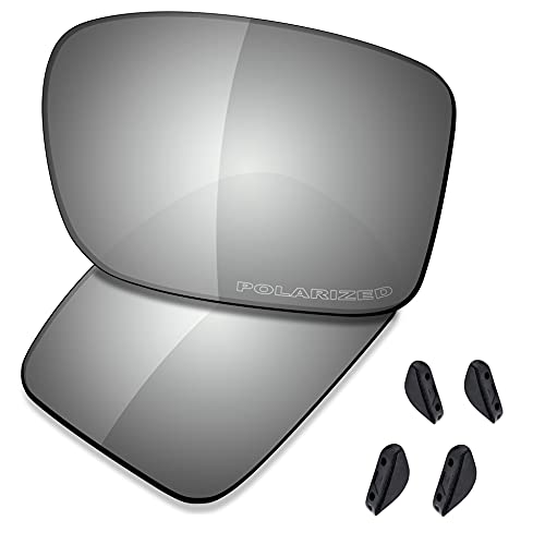 Image of SAUCER Premium Replacement Lenses & Nosepads for Oakley Double Edge OO9380-66mm Sunglasses