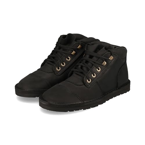 Image of JIM GREEN Men's Barefoot African Ranger Boots Lace-Up Water Resistant Full Grain Leather Work or Hiking Boot