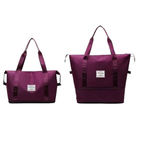 g\ȃ[OgxobOAEFbgRp[ggƃhCRp[ggeʂ̐܂肽ݎLX^[tX[cP[XAT̈ꔑsobOip[vj(Purple,Without pulleys)