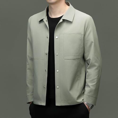 Veste de printemps homme blazer business décontracté à revers - 2