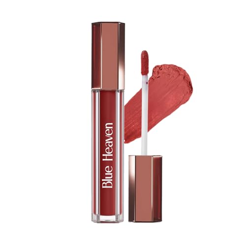 Image of Blue Heaven Roseate Lip Cream| Light Weight Mousse Texture | Hydrating & Plumping Liquid Lipstick for women | Enriched with Peptides, Hyaluronic Acid & Cocoa Butter | Opera Pink | 3.5ml