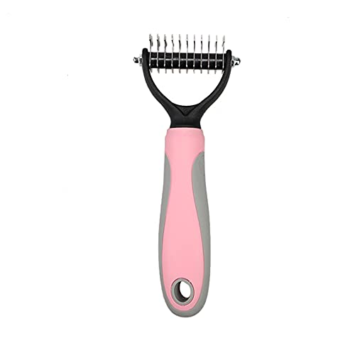 Frackson Pets Fur Knot Cutter Professional Grooming Hair Removing Brush for Dogs and Cats, De-matting Comb with 2 Sided Professional Grooming Rake (B09GB1TSVJ) Amazon Price History, Amazon Price Tracker