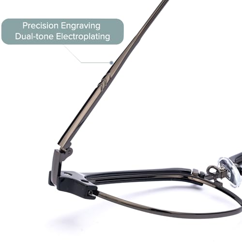 Image of Blue Light Blocking Glasses for Men Anti-Fatigue Computer Monitor Gaming Glasses Prevent Headaches Glasses