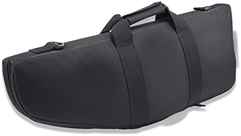 Miniatura 2 de Funda táctica para rifle suave para airsoft, paintball, 28.0in, 4 bolsas Molle