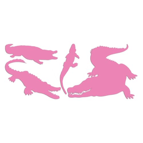 Alligator Gator Croc 3.75" x 9 Soft Pink