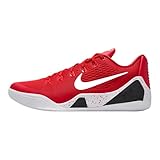 Nike Kobe IX Elite Low EM Protro Basketball Shoes (University Red/White/White) Size 9.5