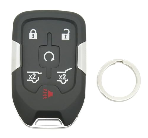 Coque clé Chevrolet Suburban 6 boutons haute protection avec lame vierge