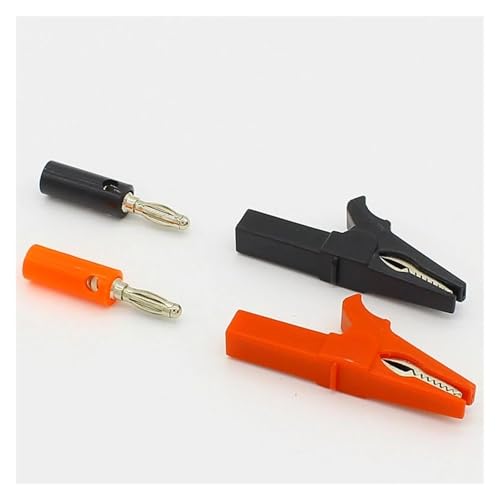 Pince crocodile 55 mm sonde de test banane 4 mm pour éviter les faux contacts