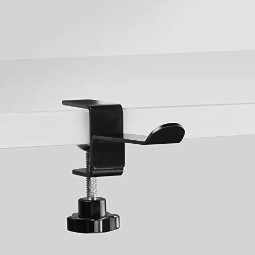 TXEsign Metal Headphone Stand Hanger Desk Holder with Adjustable Clamp for Universal Headset