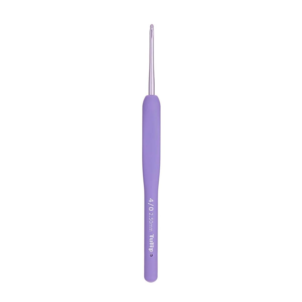 Tulip Etimo Murasaki Crochet Hook, Softgrip Ergonomic Aluminium Hook - Image 4