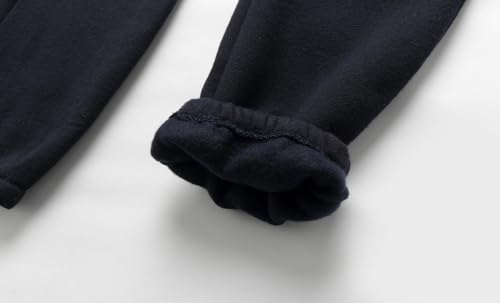 Image of Mud Kingdom Kids Fleece Jogger Pants Winter Cute Bear