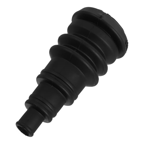 ibasenice Bouchons en Caoutchouc Noir pour Passage de Câbles Bureau, Protège Fils de 3/8 à 1 Pouce, Fixation pour Tube Installation Facile et Look Chic