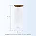 Lilsofee 4 Pack 25 OZ Sublimation Glass Cups with Bamboo Lids and Straws Frosted Beer Can Glass Wide Mouth Jars Blank Tumbler for Iced Coffee Juice Drinks