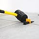 HARDY Universal 2K Gummihammer 2-Komponentenstiel mit rutschfester Beschichtung Arbeitskomfort Sicherheit Formgebung Präzise Volltonfarbe Schwarz 55 mm