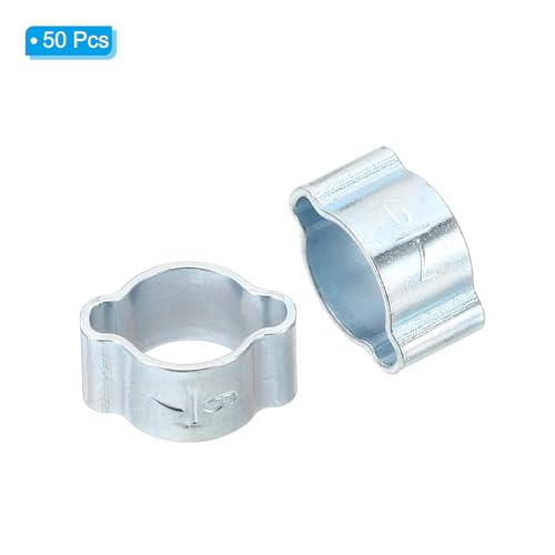 Abrazaderas de manguera de 7 a 9 mm PATIKIL, anillos de crimpado para tubos de gasolina de moto 4