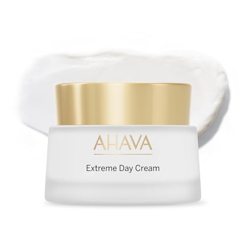AHAVA Extreme Day Cream - Silky Soft Reduces Wrinkles Firms & Strengthens Skin Enriched with Patented Extreme Complex Exclusive Dead Sea Osmoter Peptides Hyaluronic Acid & Resveratrol 1.7 Fl.Oz